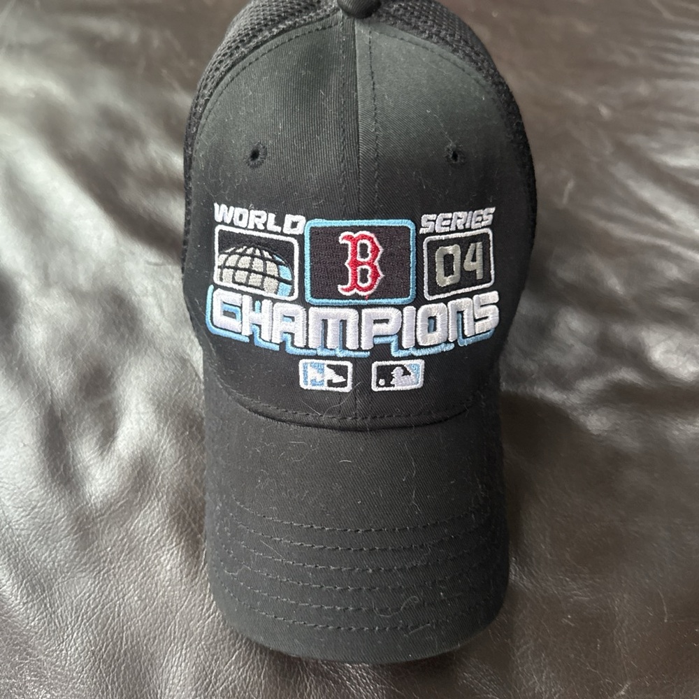 New Era Black World Series Champions Cap